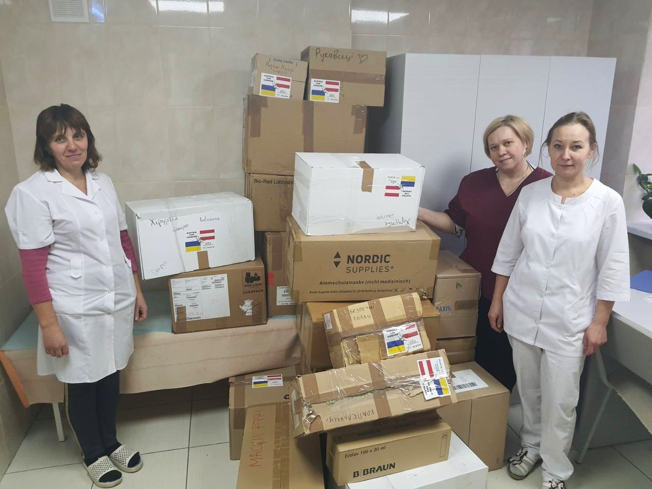 Another successful deliveries of necessary medical aid to Kharkiv and Kharkiv region